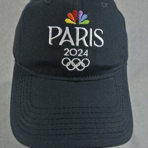 Paris 2024 Olympics Hat NBC Logo Blue Cap Adjustable One Size Team USA New
